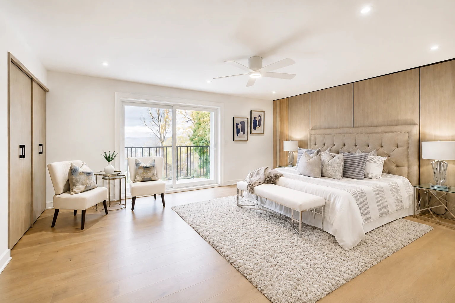 Astra staged bedroom